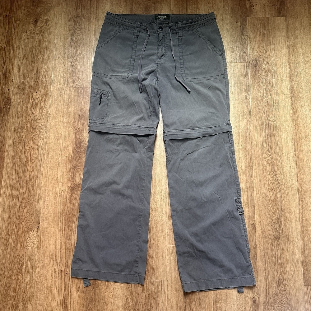 Eddie‎ Bauer Women's Convertible Cargo Hiking Pants Size 8